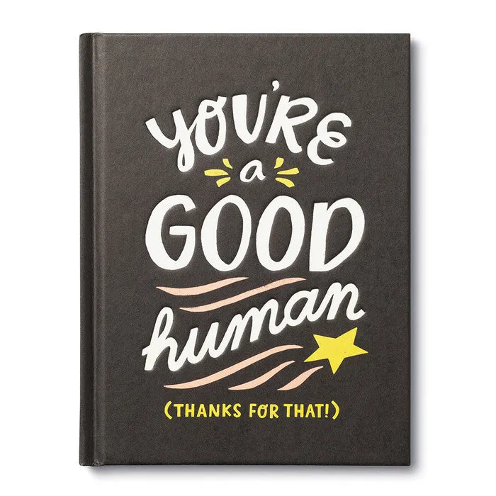 You're A Good Human Book, Black